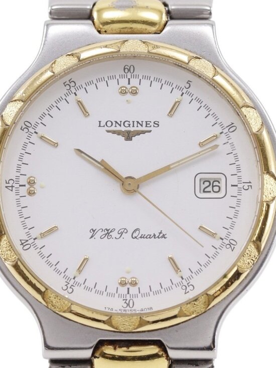 LONGINES Conquest Watches 4018 white WhiteDial Stainless Steel/Plated Gold... main image 13